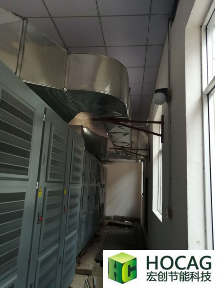 2019韶能新豐旭能生物發(fā)電廠高壓變頻器室空水冷卻系統(tǒng)改造